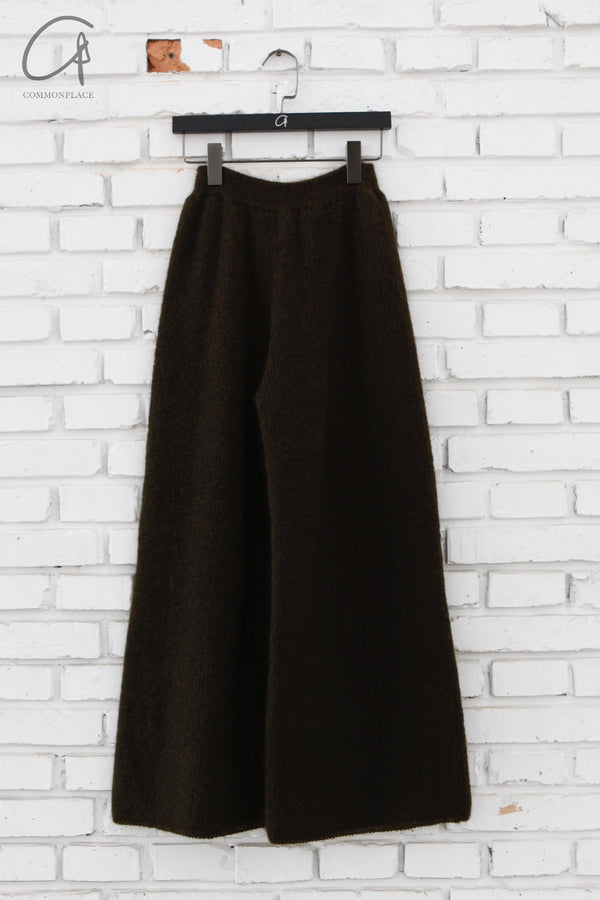 SWAYING/KNIT seamless mohair trousers-double layer SW212XZ30 PS39